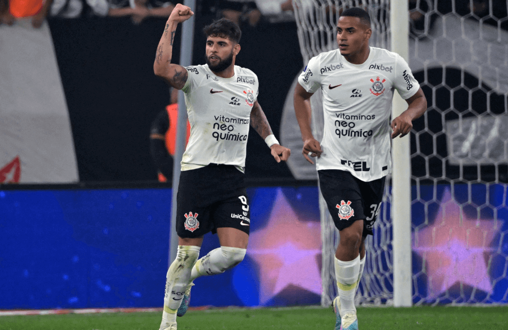 Corinthians venció a Newells como locan en la ida por la Copa Sudamericana.