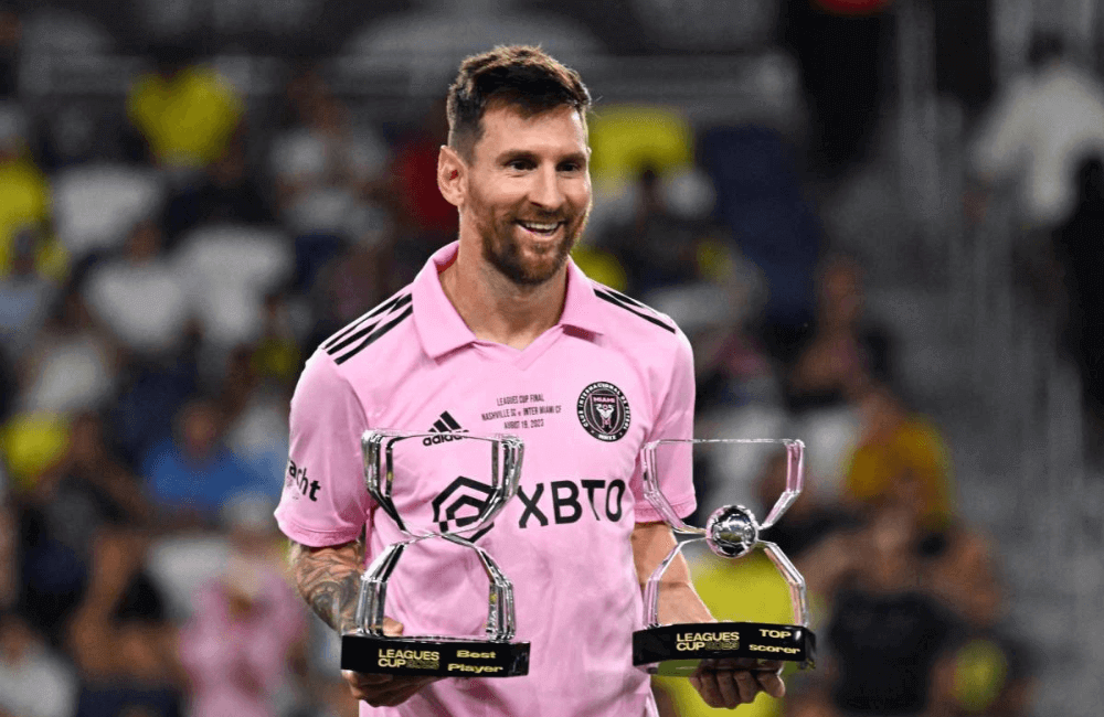 Lionel Messi es el jugador con más títulos en la historia del fútbol.