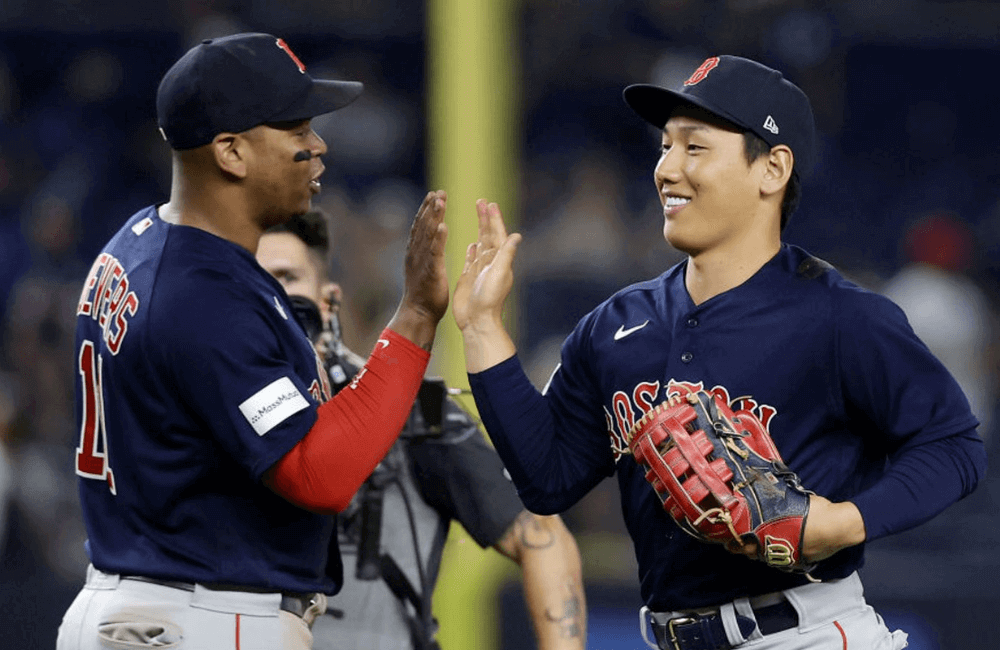 Masataka Yoshida impulsó 4 carreras en el triunfo de los Medias Rojas de Boston.