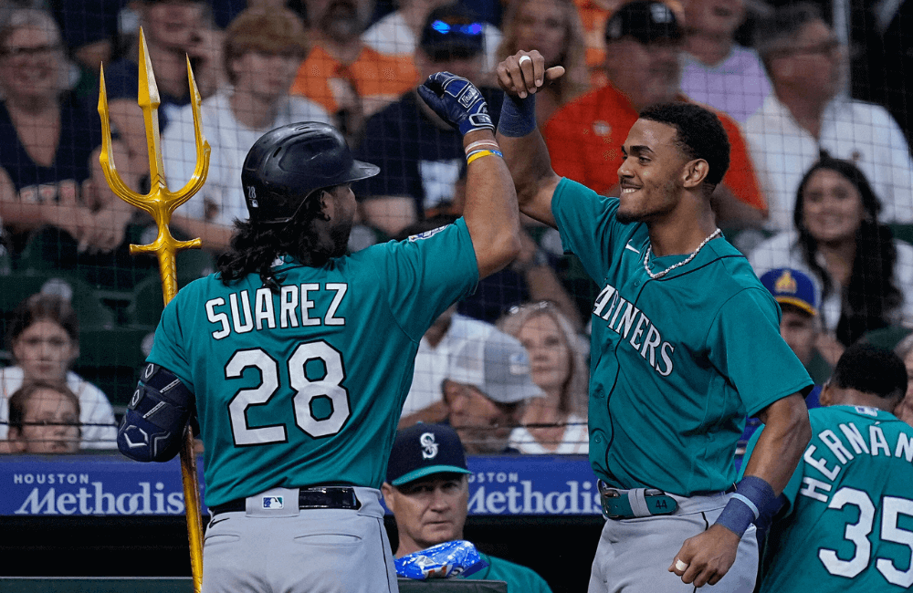 Los Seattle Mariners siguen luchando por el comodín.