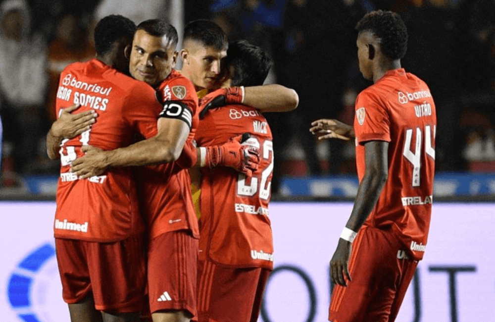 Enner Valencia marcó el único gol en el triunfo de Internacional por la Copa Libertadores.