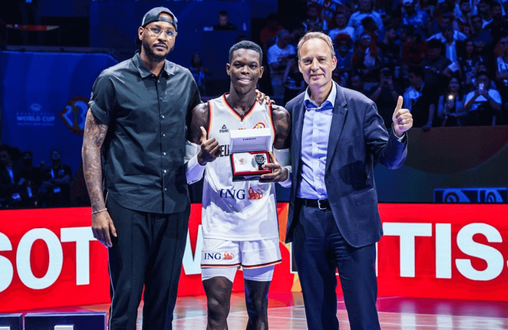 Dennis Schroder fue el MVP del Mundial de Baloncesto.