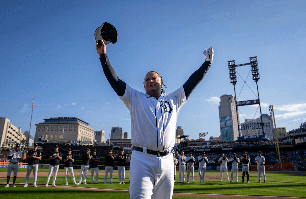 Miguel Cabrera puso fin a su carrera como pelotero profesional.