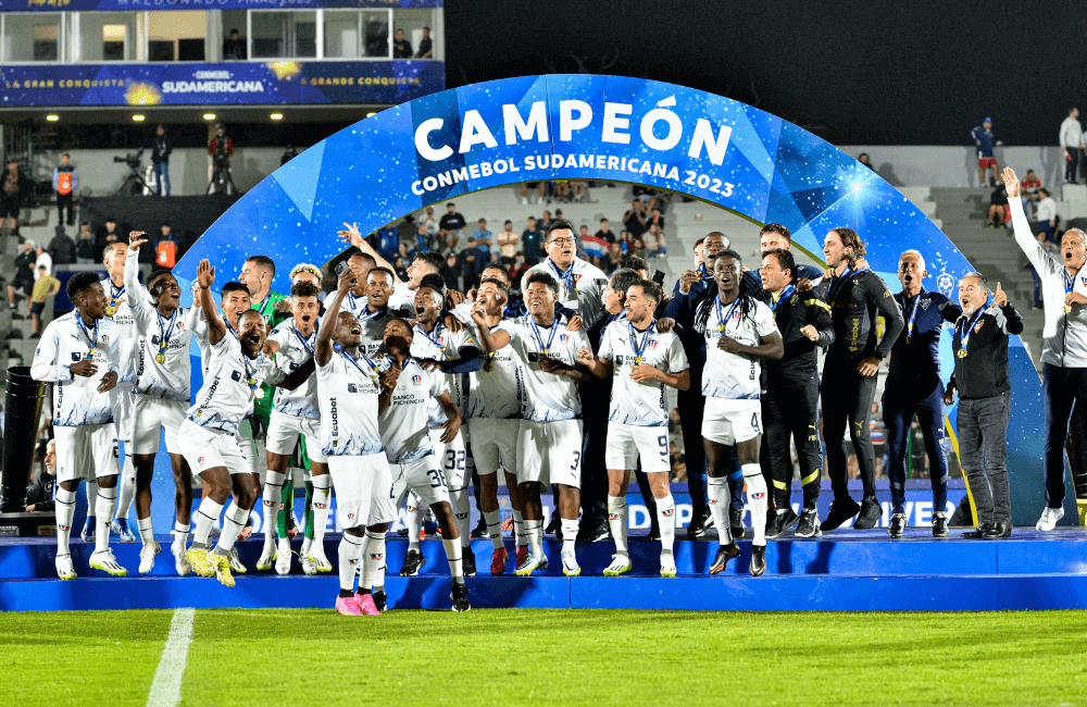 Liga de Quito venció a Fortaleza en penales y conquistan su segundo título de la Copa Sudamericana.