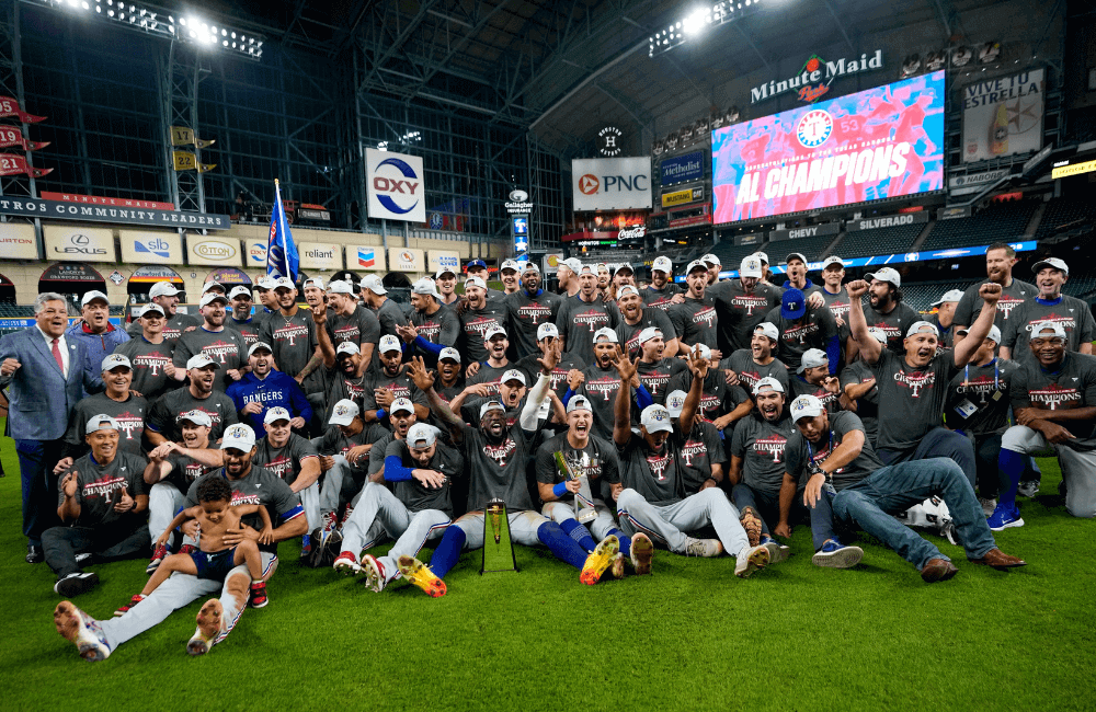 Los Texas Rangers jugarán su primera Serie Mundial desde el 2011.