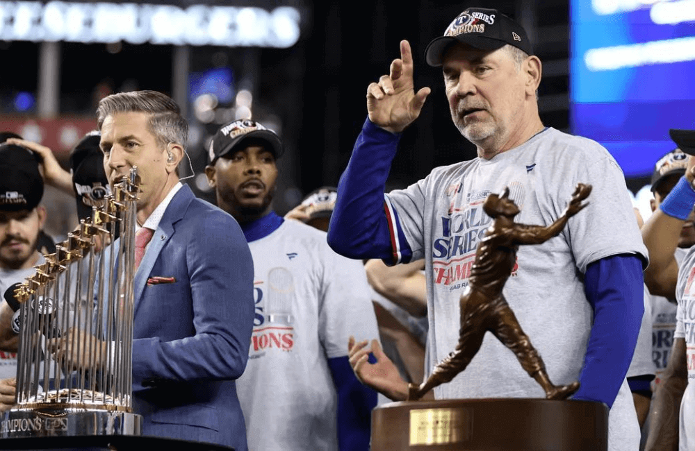 Bruce Bochy alzó su cuarto campeonato como manager.