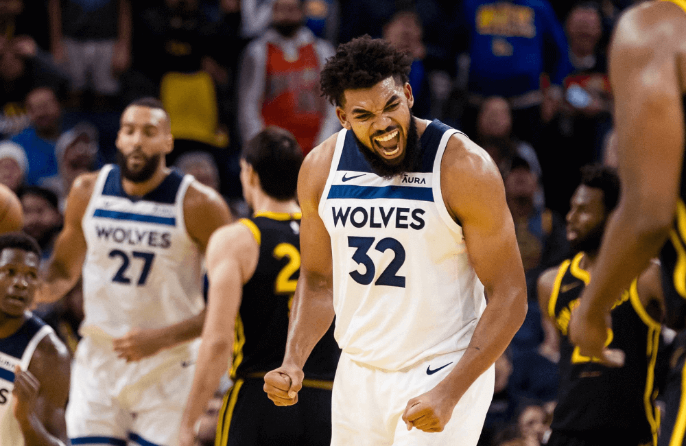 Karl Anthony Towns tuvo un doble-doble de 33 puntos y 11 rebotes en el triunfo de Minnesota.