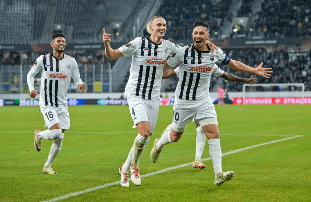 LASK goleó al Union St Gilloise en la Europa League.