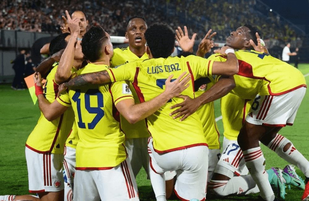 Colombia es tercera en la tabla de posiciones con 12 unidades.