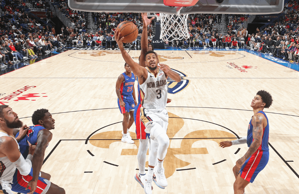 CJ McCollum fue el MVP de este juego al anotar 33 puntos.