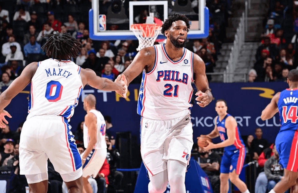 Joel Embiid continúa guiando el buen momento de los Philadelphia 76ers. 