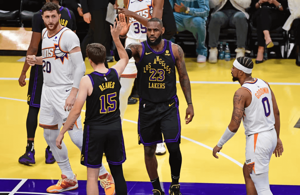 Lebron James sigue haciendo historia con Los Ángeles Lakers.