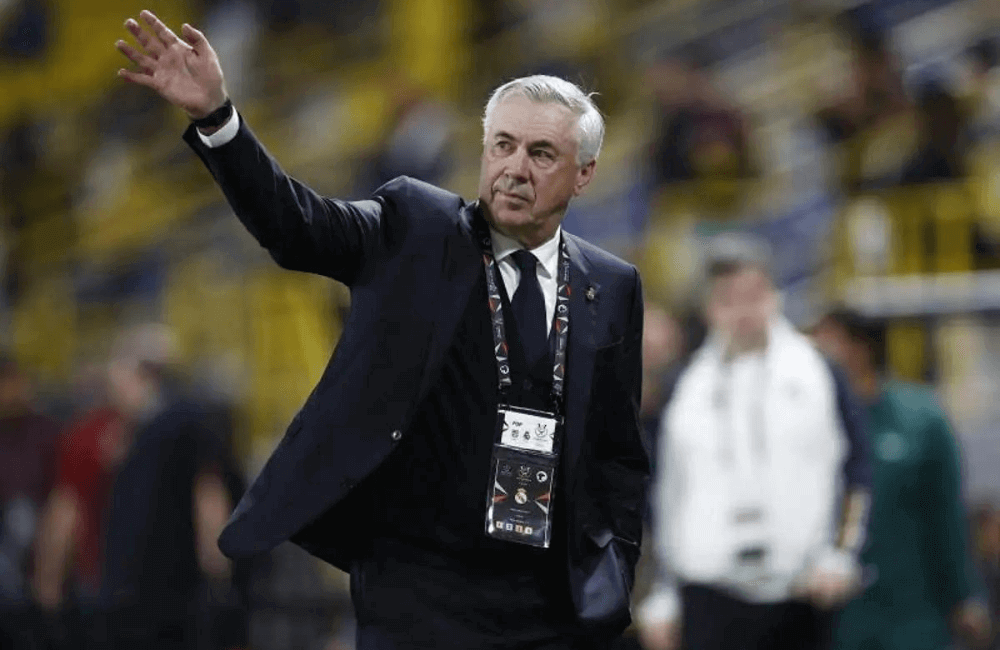 Carlo Ancelotti lelgó a 11 titulos con el Real Madrid.