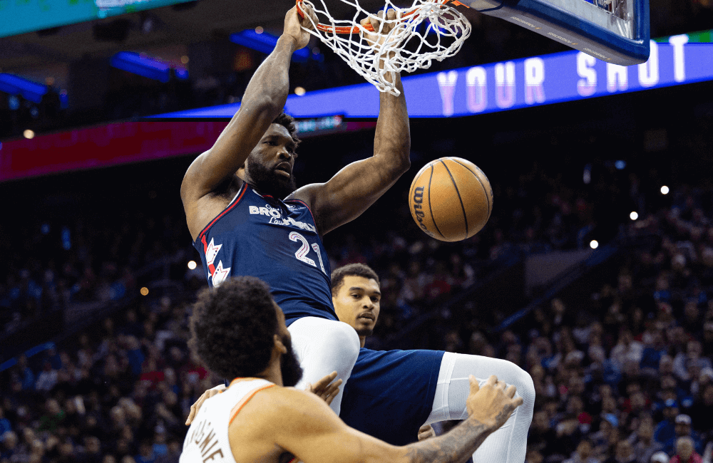 Joel Embiid establece un tope personal en su carrera con 70 puntos.