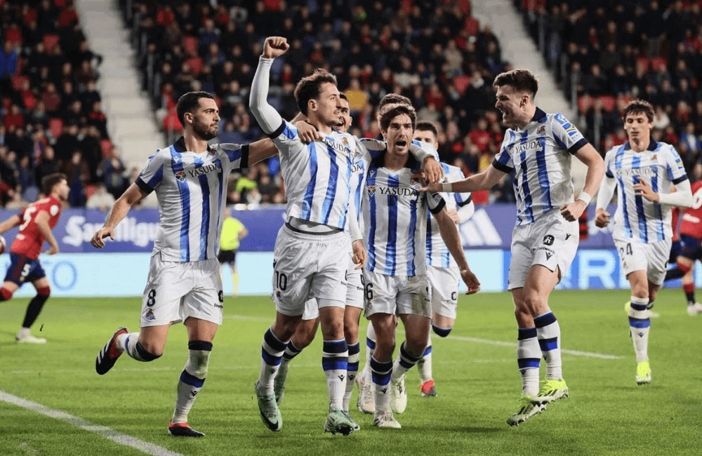 La Real Sociedad sigue teniendo una gran temporada.