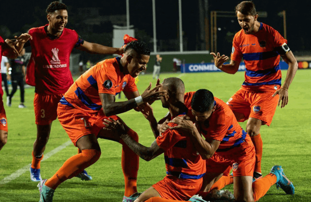 Academia Puerto Cabello debutó con triunfo en la Copa Libertadores.