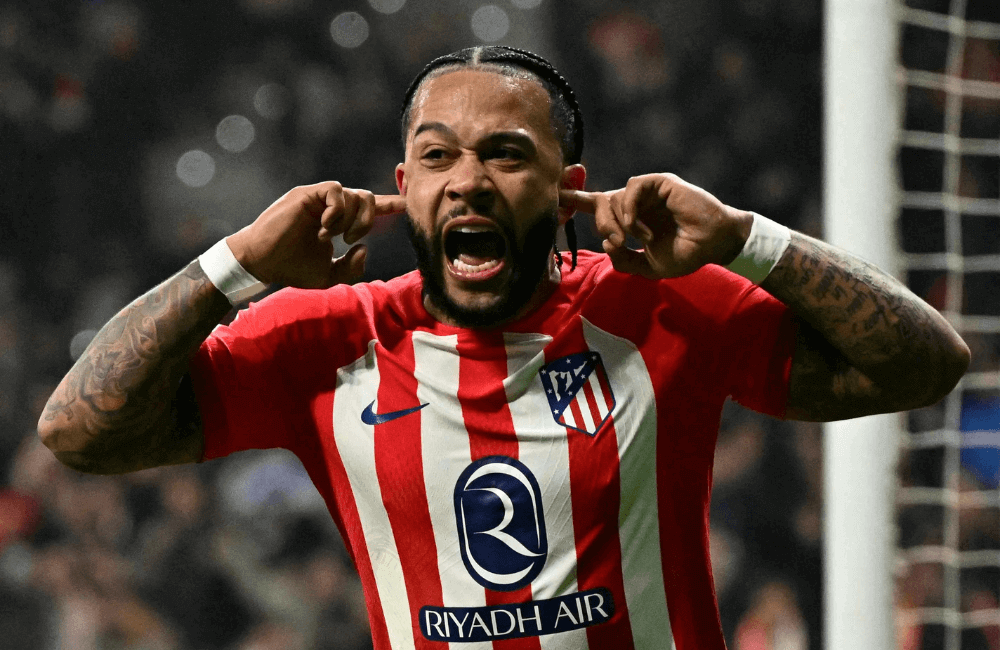 Memphis Depay sigue aprovechando sus minutos en el Atleti.