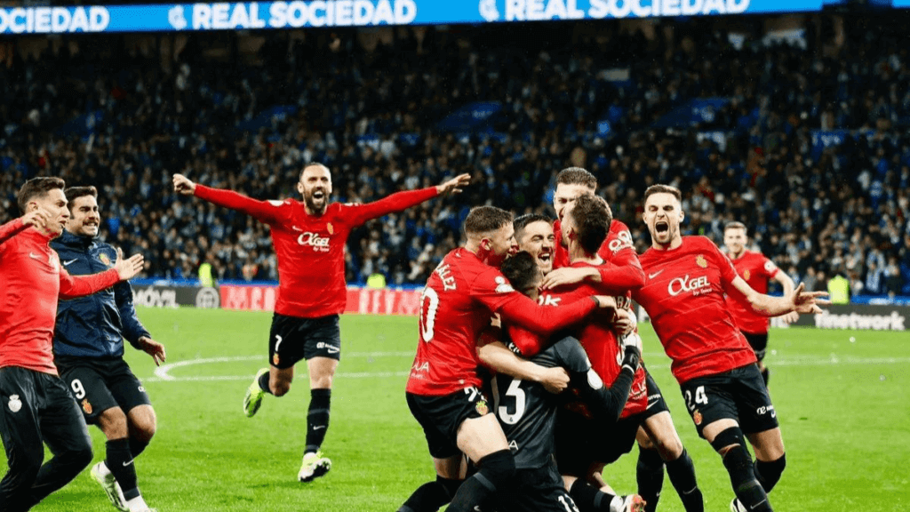 Mallorca avanzó a la final de la Copa del Rey.