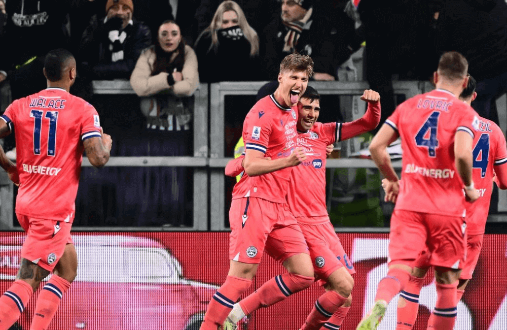 Udinese dio la sorpresa en el Juventus Stadium.