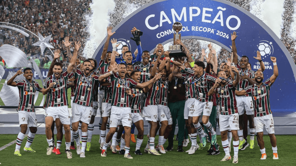 Fluminense es el campéon de la Recopa Sudamericana.