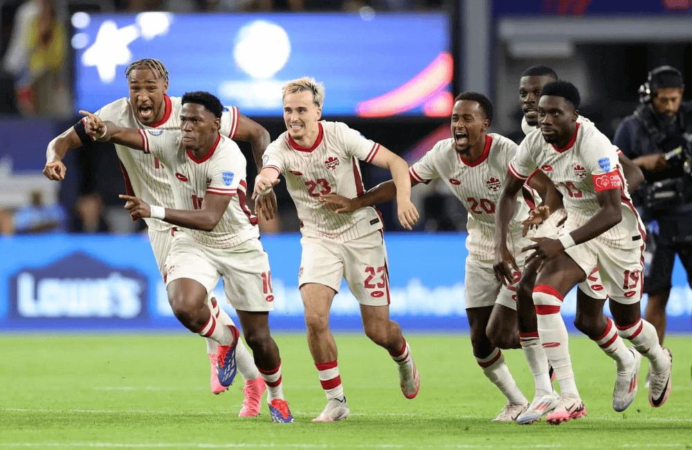 Canadá hace historia en la Copa América.