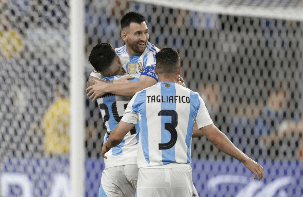 Argentina jugará la final de la Copa América 2024 ante Uruguay o Colombia. 