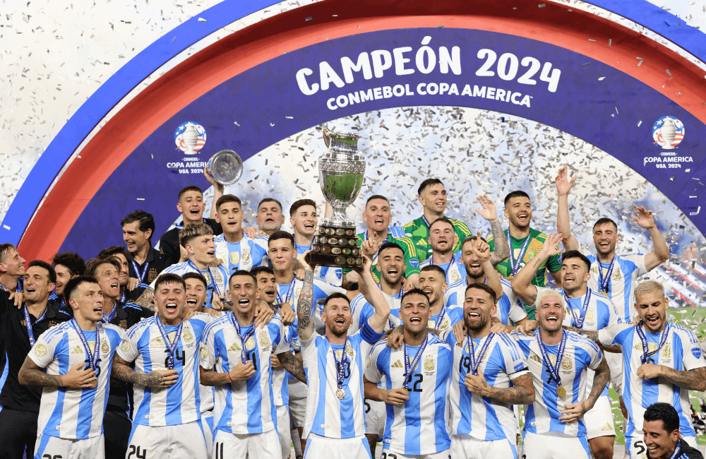 Argentina venció en la final de la Copa América a Colombia con un gol de Lautaro Martínez.