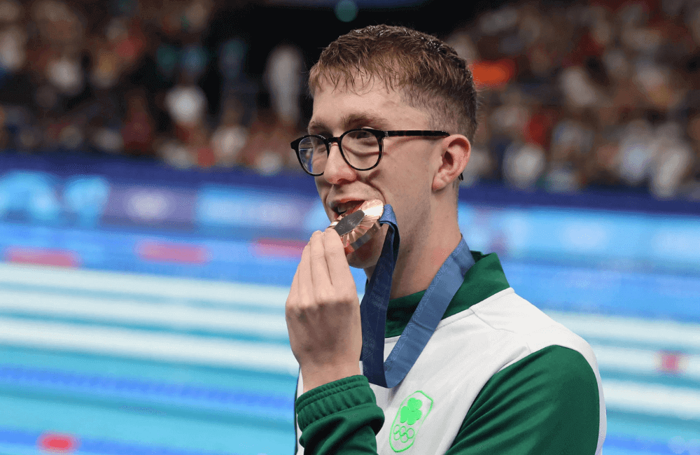 El irlandés, Daniel Wiffen impuso nuevo récord olímpico en los 800 metros de estilo libre.