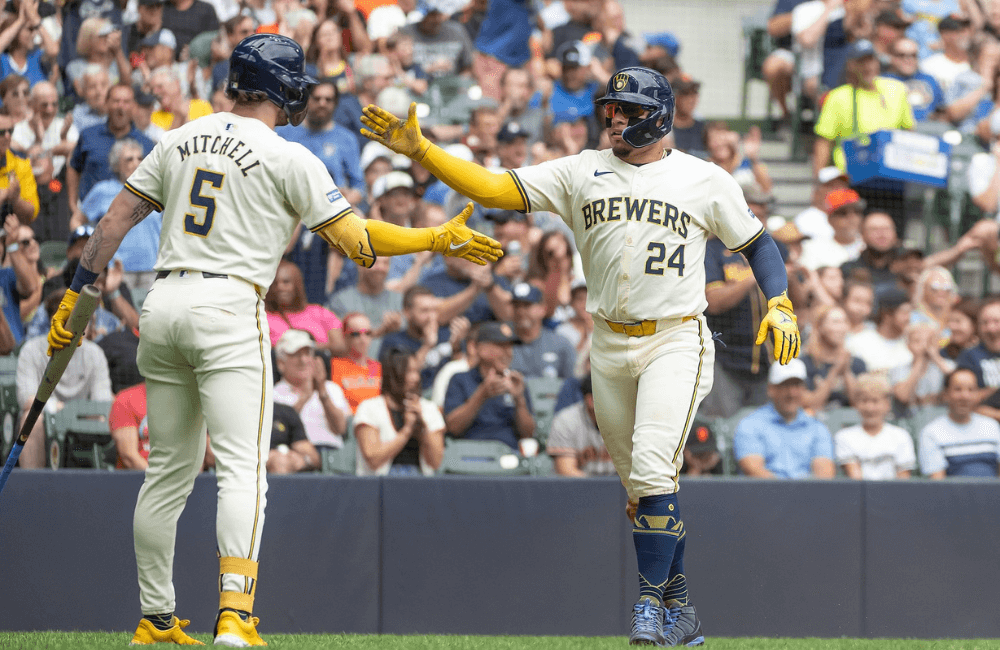 Los Milwaukee Brewers derrotaron a los San Francisco Giants y son líderes de la división central de la Liga Nacional.