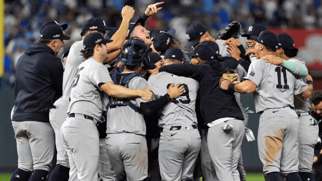 Los Yankees de Nueva York se impusieron ante los Reales de Kansas City en el Kauffman Stadium.