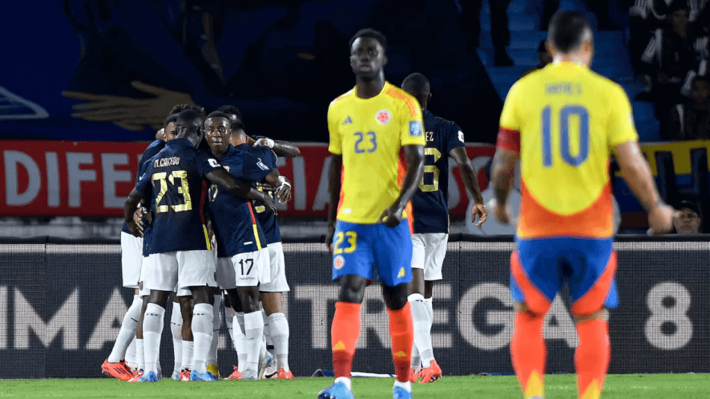 Ecuador derrotó por la mínima a Colombia por las Eliminatorias Sudamericanas.